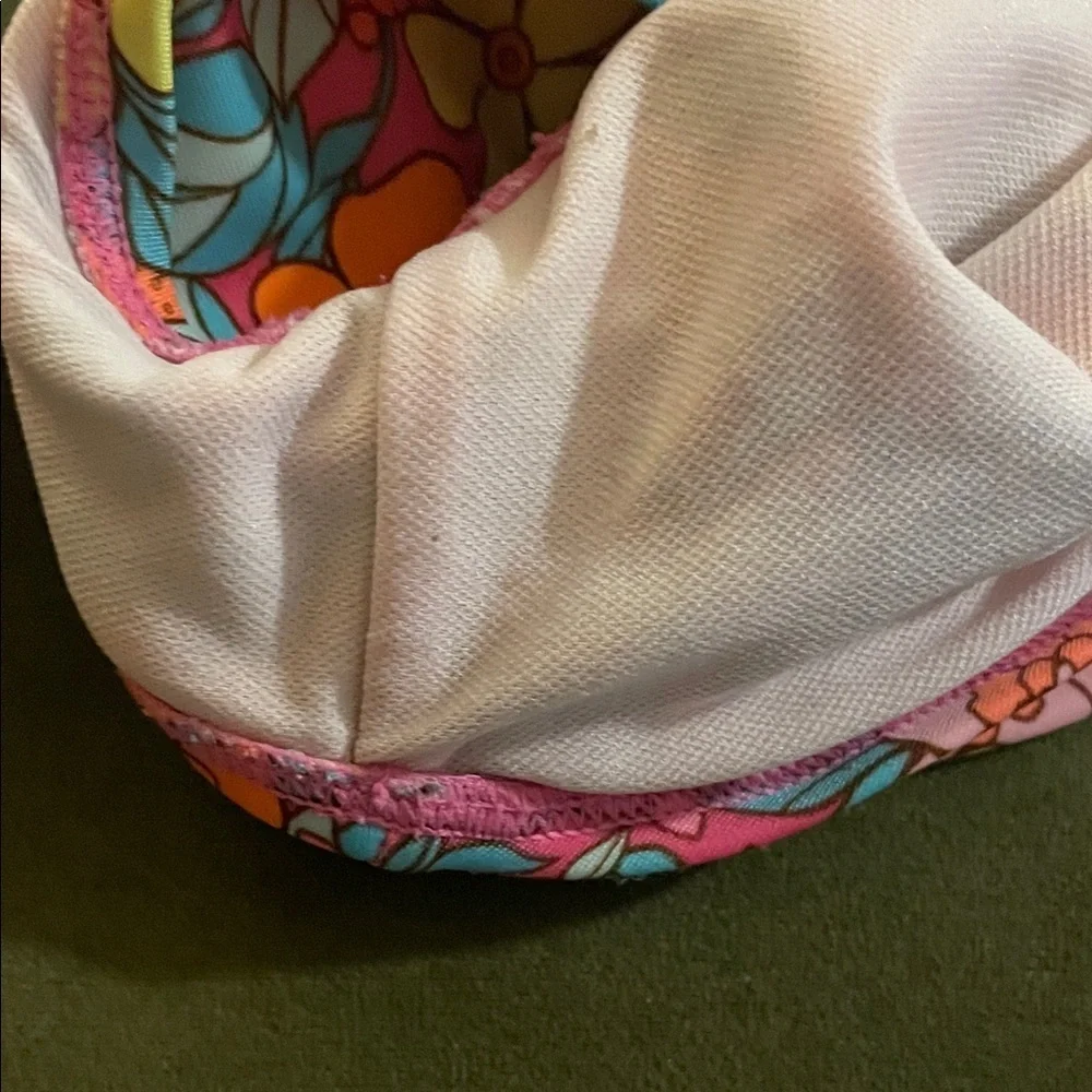 Floral Long Sleeve Kids Rashguard Swimsuit
